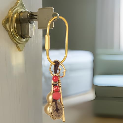 5-Pcs Bag Charm Clasp Oval Key Ring for La-bubu Bag Charm Carabiner Gold Keychain Clip Bag Charms Clip
