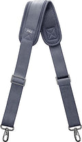 ZINZ Bag Shoulder Strap, Padded Adjustable Shoulder Strap Replacement - color: Dark Gray, size: 57"