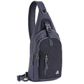 Y&R Direct 14 Colors Lightweight Sling Backpack Sling Bag Travel Hiking Small Backpack for Women Men Gifts | Lightweight - color: Black