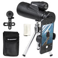 Celestron – Outland X 20x50 Monocular – Includes Smartphone Adapter and Tripod – Large 50mm Objective Lens – Multi-Coated Optics – BaK-4 Prism –Waterproof & Fogproof – Belt Case Included - size: 20x50 Monocular