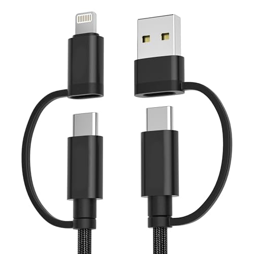 Basesailor for iPad mini 7th Charging Cord,iPad Air 4 5th Generation Cable - color: Black, size: 3.3FT/1M