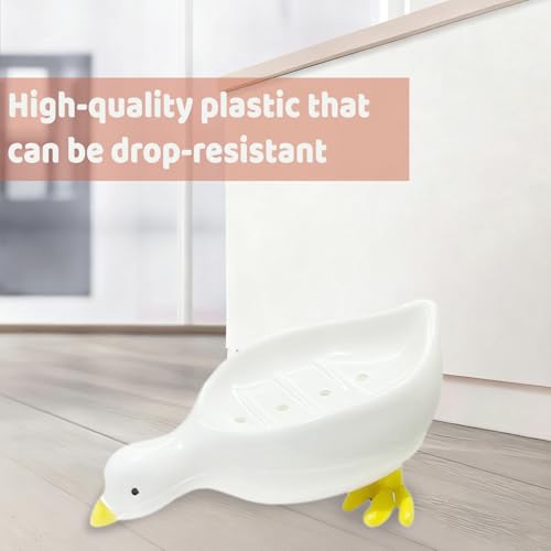 Soap Dish for Shower,Soap Holder Shower,Cute Duck Soap Bar Holder Saver