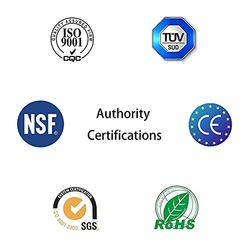 ESHIONG NSF Certified 1/4" O.D. Push to Connect Fittings for RO (Reverse Osmosis) Water Filter（ Fridge Installation Kits）20 pcs+30 feet 1/4" Water tubing. - style: 1/4" Fridge Installation Kit