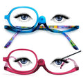 Sehnsucht 2 Pairs Eye Make Up Reading Glasses Womens Magnifying Cosmetic Readers Rotating Makeup Glasses for Women