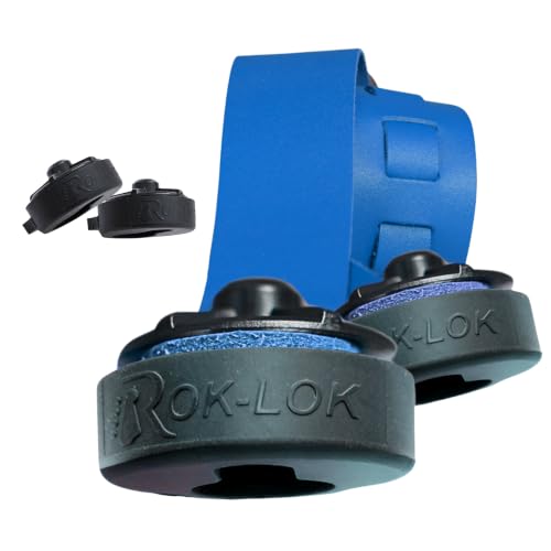 Rok Lok PRO Guitar Strap Lock - 1 Pack (Black XL) - No Mods Required - color: Black XL, size: 1 Pack