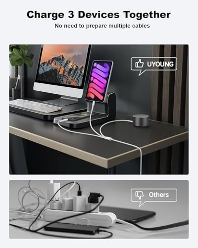 Multi Charging Cord, 3 in 1 Phone Charger USB Charging Cable 4 FT, 2 Pack - color: Silver, size: 4FT, style: USB A to Multiple Connectors