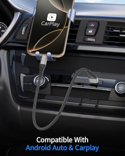 Umefly USB A to USB C Cable 2FT, 2 Pack USB Type C Cable Fast Charging Cord | 2 ft USB to USB-C Cable for Car iPhone 15 16 17 Pro Max, iPad Air Pro, Samsung Galaxy S24 S23 Ultra, USBA to USBC Cable - size: 2 Feet, style: USB A to USB C