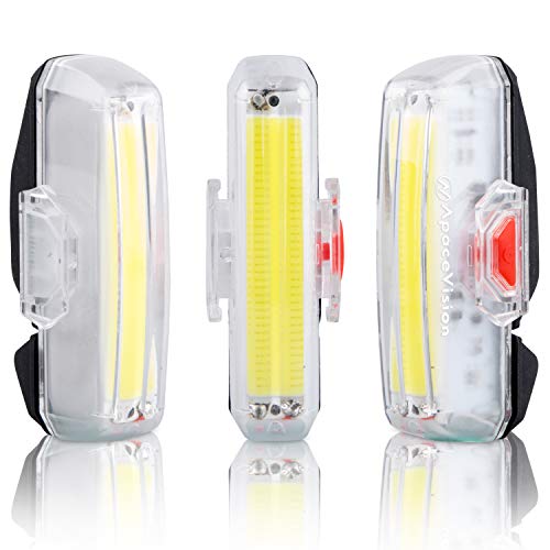 Apace Illuma ZT3000 USB Rechargeable Front Bike Light with 200 Lumens Light for Optimal Visibility on Bike