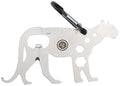 UST Tool-a-Long Multi-Tool Carabiners with Durable, Compact Stainless Steel Construction for Hiking, Kayaking, Camping, Travel and Outdoor Survival - style: Mountain Lion