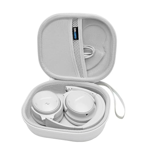 Hard Case for Bose QuietComfort, QC, QC 45 Headphone, White | Compatible with Bose QC Ultra, QC 35, QC 35 II, QC45 SE, QC SE Over Ear Noise Cancelling Headphones, Travel Storage Bag - color: White