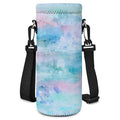 RICHEN Neoprene Water Bottle Carrier Bag with Adjustable Shoulder Strap,Insulated Water Bottle Cover for Stainless Steel/Glass/Plastic Bottles - color: BC-58, size: 500ml