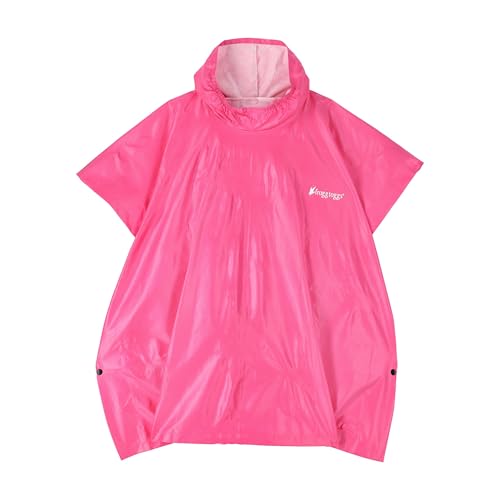 FROGG TOGGS Ultra-lite2 Waterproof, Breathable Rain Poncho - color: Pink, style: Youth