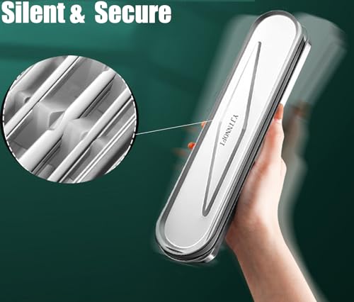 Travel Utensils Set with Case, 6-Piece 18/8 Stainless Steel Cutlery Set | Silent & Dishwasher Safe, Portable for Camping, Office, Home Kitchen