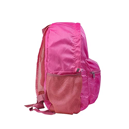 25L Backpack Packable Foldable Ultra Lightweight Water Resistant Durable Camping Travel Hiking Daypack for Men Women (Pink) - color: Pink