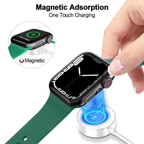 2026 Upgraded for Apple Watch Charger Magnetic Fast Charging Cable - color: A-White, size: 1.0M