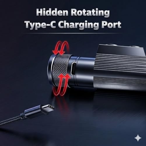 Rechargeable LED Headlamp - 1600 Lumens, USB-C, Utra Durable, Shockproof and Waterproof, Survives 3M Drops, Submersible and Impact-Resistant, Perfect for Camping, Heavy-Duty Work, and Adventure - size: H35pro