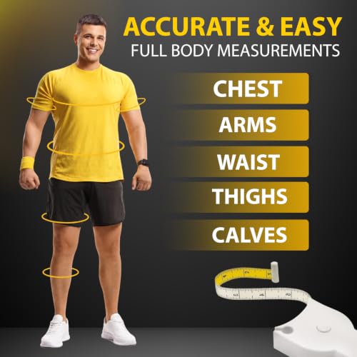 Perfect Measuring Tape - The Original Body Tape Measure, White, 80 Inch - color: White, size: 80 Inch
