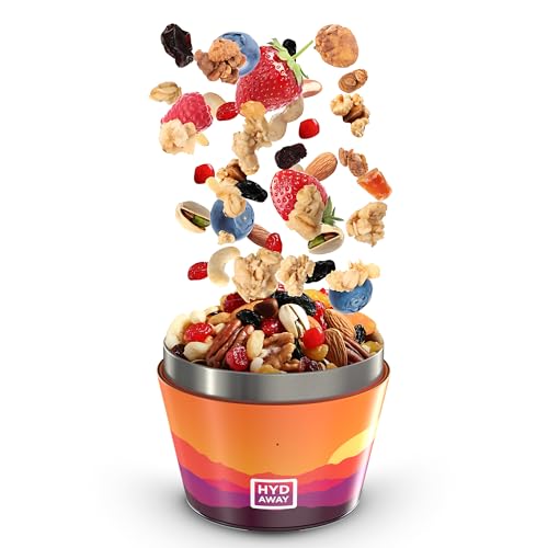 1.5-Cup Collapsible Insulated Bowl with Lid | BPA-Free, Leak-Resistant, and Ultra-Compact for Travel, Camping & Everyday Meals - color: Mojave