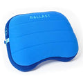 Ballast Beach Pillow – Comfy, Durable & Compact, Stays Put on Windy Beaches with Patented Sand Pouch, Inflatable Pillow for Beaches, Pools, Camping, Festivals and Travel (Palace Blue) - color: Palace Blue