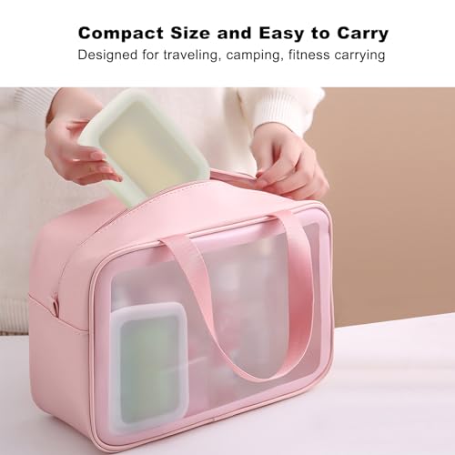 HAYSNA Travel Soap Case, Leak Proof Travel Soap Container, Silicone Soap Box with Drainage Layer, Shatterproof Soap Holder for Travel, Camping, Gym (Purple, Regular) - color: Purple, size: Regular