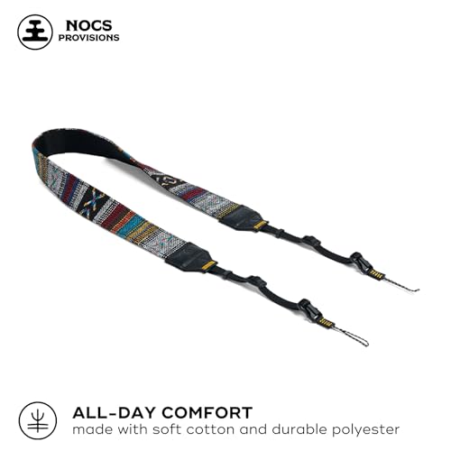 Nocs Provisions NocLoc Woven Tapestry Strap, Binocular & Camera Carry Accessory for All‑Day Comfort Hold - Cosmic - color: Cosmic