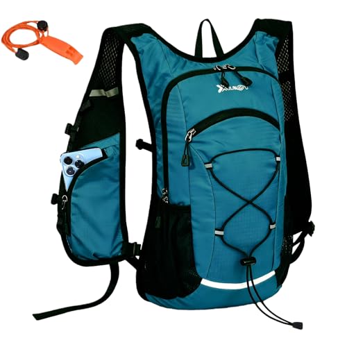 DOJUNS Hiking Backpack Lightweight Travel Backpack 20L Waterproof Hiking Daypacks Camping Backpack for Men Women (Lake Blue) - color: Lake Blue