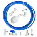 1/4 inch Tube Float Valve Kit for RO Water Reverse Osmosis System, Blue - color: Blue