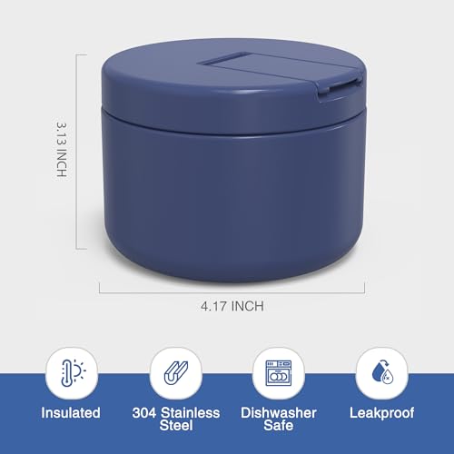 LOHASOK Kids Insulated Thermo for Hot Food Soup, 12oz,Blue - color: Blue, size: 12 ounces