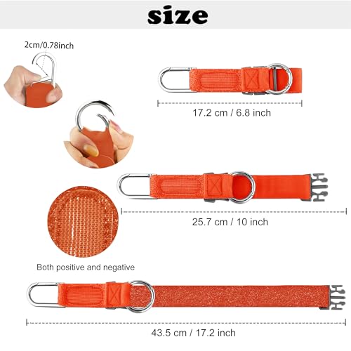 Elastic Jacket Gripper Travel Strap with D-Ring Hooks and Buckle, Suitcase Straps Belts Travel Accessories, Makes Your Hands Free - color: Orange/Uk