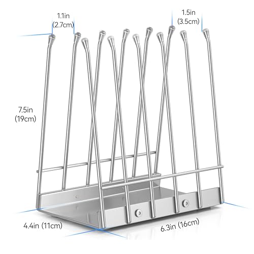 Reusable Bags Drying Rack, Plastic Bags Dryer for Ziplock Lerine Silicone Gallon, Snack, Sandwich Storage Bags, Silver - color: Silver