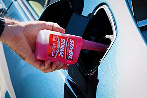 STA-BIL Storage Fuel Stabilizer - Keeps Fuel Fresh for 24 Months - Prevents Corrosion - Gasoline Treatment that Protects Fuel System - Fuel Saver - Treats 25 Gallons - 10 Fl. Oz. (22206) - size: 10 fl oz