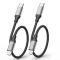 2Pack MFi Certified 6inch USB-C to Lightning Cable for iPhone 14/13/12 iPad - size: 0.5FT