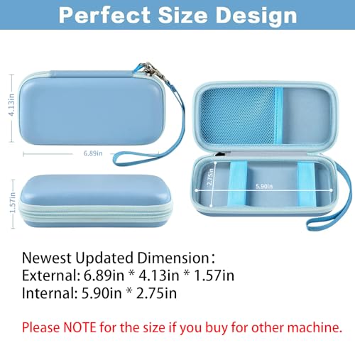 Power Bank Case for Anker MagGo 633/622/621/321 Portable Charger, Box Only - color: Blue, size: Medium