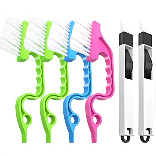 Crevice Gap Cleaning Brush Tool: 6PCS Hand-held Groove Gap Cleaning Tools