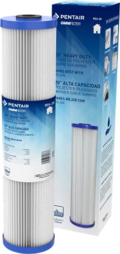 Pentair OMNIFilter RS6-20 Big Blue 20" x 4.5" Sediment Water Filter - size: 1 Count (Pack of 1), style: 20 Inch x 4.5 Inch