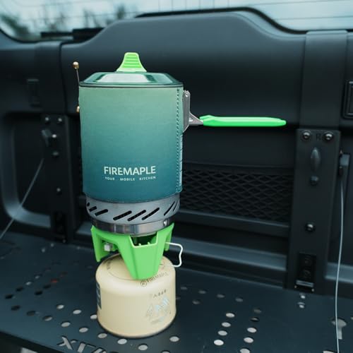 Fire-Maple Fixed Star X2 Backpacking Camping Stove System, Green Ombre - color: Gradient green