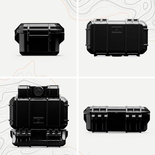 Evergreen 57 Waterproof Dry Box Protective Case with Pick & Pluck Foam - Travel Safe/Mil Spec/USA Made - for Cameras, Phones, Hiking, Boating, Water Sports, Action Cams (Clear) - color: Clear