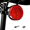 Type C USB Rechargeable Bike Tail Light, Ultra Bright IPX6 Waterproof Bicycle Rear Cycling Safety Flashlight, 5 Light Mode Road Mountain Accessories Night Ride Hiking, Cycling, Camping