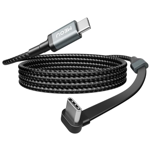 USB C Cable 3.3ft, 60W Type C Charger Fast Charging, Right Angle USB-C Cord | USB C 90 Degree Cord Charger, USB C 90° For iPhone 17/16/15 Pro Max, Apple MacBook Pro, iPad, Pixel, Samsung Etc. - size: 3.3ft
