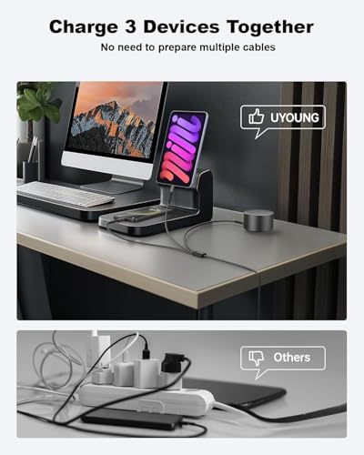 3 in 1 Charging Cord, Multi Charging Cable Long Phone Charger 10 FT, 2 Pack - color: Black, size: 10FT, style: USB A to Multiple Connectors