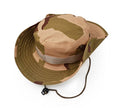 Outdoor Wide Brim Sun Protect Hat, Classic US Combat Army Style Bush Jungle Sun Cap for Fishing Hunting Camping - color: Desert Camouflage