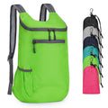 Lightweight Foldable Backpack,Travel Hiking Daypack Packable Bag | Green,20L Folding Backpack for Outdoor, Cycling,Camping, for Men and Women - color: Green