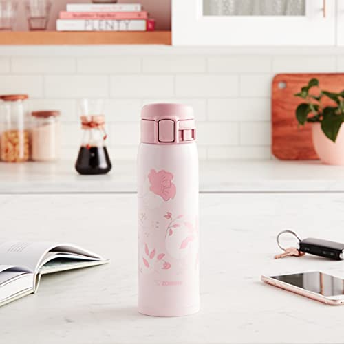 Zojirushi SM-SG48EPP Stainless Mug, 16-Ounce, Bloom Pink - color: Bloom Pink, style: 16-Ounce