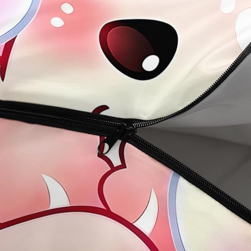 QOOMO Axolotl Cute Camping Sleeping Bags,3 Season Warm & Cool Weather,Lightweight,Waterproof Sleeping Bags for Adults & Kids,Traveling,and Outdoors - color: Axolotl Cute C3