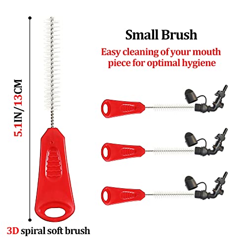 Patelai 2 Set 8 in 1 Reservoirs Hydration Bladder Cleaning Kit - color: Red