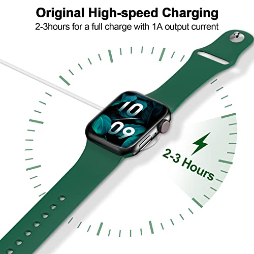 2026 Upgraded Magnetic Fast Charging Cable for Apple Watch Charger - color: A-White, size: 0.5M