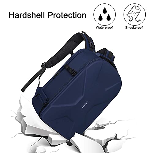 MOSISO Camera Backpack, DSLR/SLR/Mirrorless Photography Camera Bag - color: Navy Blue