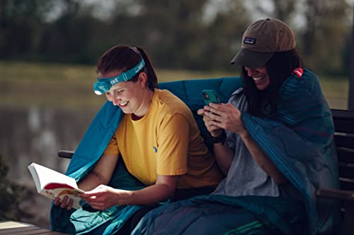 ust Brila 580 Dual Power LED Headlamp with Rechargeable Battery Pack for Camping, Hiking, Outdoor Survival