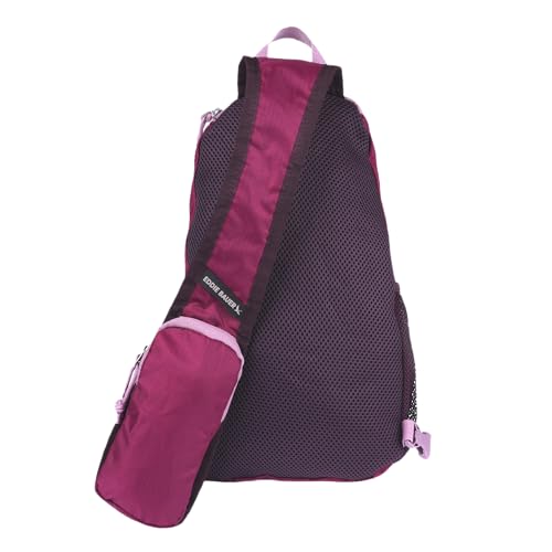 Eddie Bauer Stowaway Packable Sling Bag | Travel | Outdoor | Lightweight | Compact | Ripstop Nylon, Port Red-10L - color: Port Red