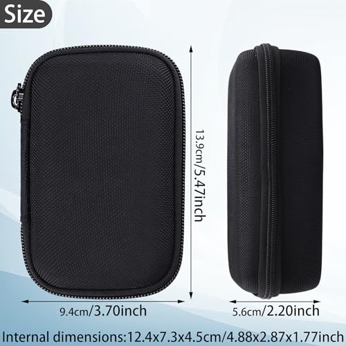 khanka Hard Case Replacement for Anker 3-in-1 Power Bank USB C Charger Block,10,000mAh 10k Portable Charger,Case only. (Black) - color: Black